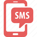 message, smartphone, sms