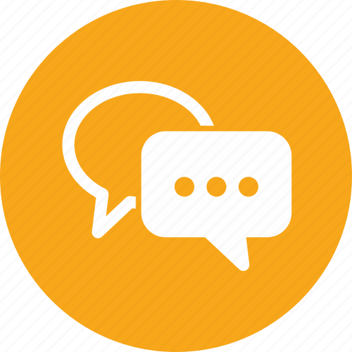 Chat, customer support, speech bubbles icon - Download on Iconfinder