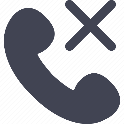 Call, cancel, communication, phone, telephone icon - Download on Iconfinder