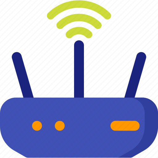 Modem, communication, connection, internet, signal, wifi, wireless icon - Download on Iconfinder