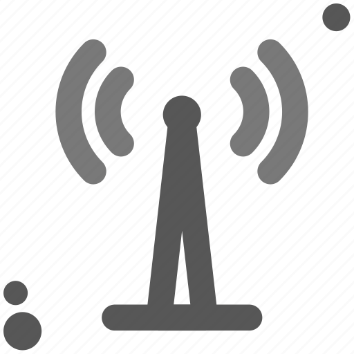Communication, range, red, sending, signal, transmitter tower, wireless icon - Download on Iconfinder