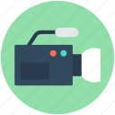 film camera, film recorder, movie camera, video camera, video recording 