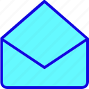 communication, envelope, letter, mail, message, open, post