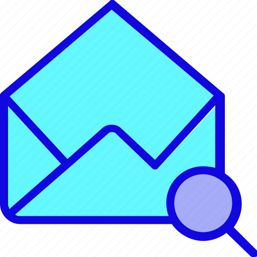 Email, envelope, letter, mail, message, open, search icon - Download on Iconfinder