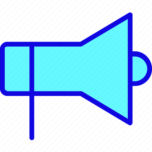 Advertising, announcement, bullhorn, communication, megaphone, promotion, talk icon - Download on Iconfinder