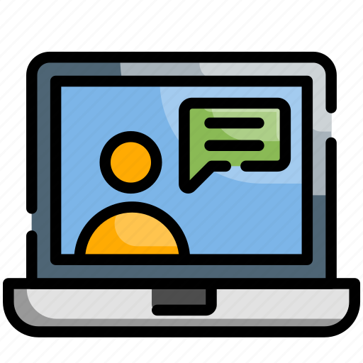 Chat, communication, conference, talk, video icon - Download on Iconfinder