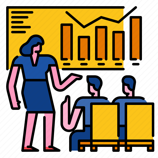Business, chart, conference, corporate, presentation, report icon - Download on Iconfinder