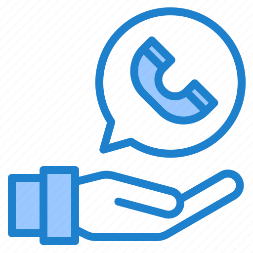 Call, speech, bubble, message, inbox, communication icon - Download on Iconfinder