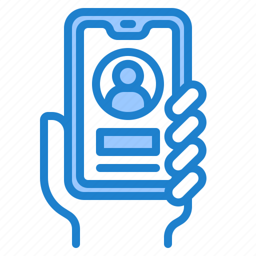 Smartphone, mobilephone, answer, call, communication, user icon - Download on Iconfinder