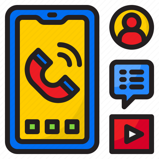 Communication, chat, user, inbox, phone, call icon - Download on Iconfinder
