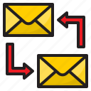 mail, email, transfer, communication, envelope