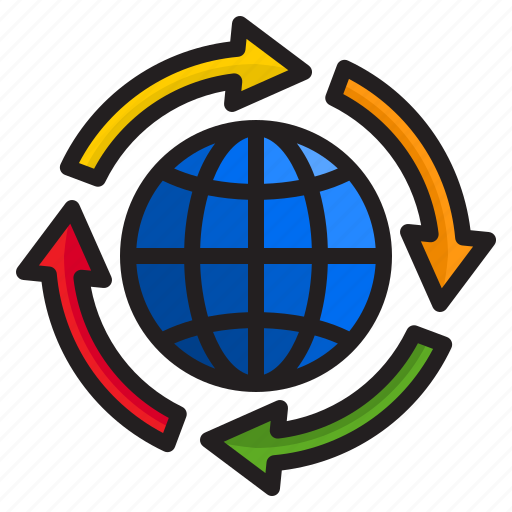 World, global, transfer, communication, network icon - Download on Iconfinder