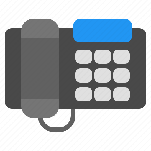 Telephone, phone, call, communication, interaction, talk, conversation icon - Download on Iconfinder