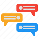 chat, bubble, communication, message, interaction, talk, text