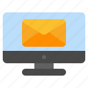 email, mail, message, chat, inbox, computer, monitor