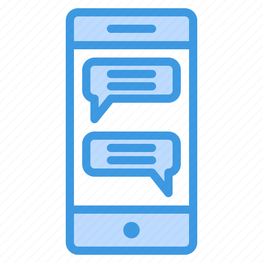 Online, chat, message, communication, interaction, bubble, talk icon - Download on Iconfinder