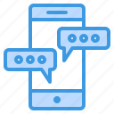 online, chat, bubble, talk, communication, message, conversation
