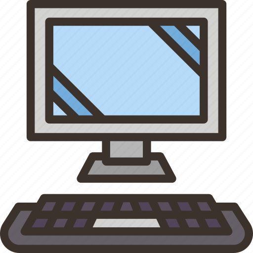 Computer, monitor, office, workplace, electronic icon - Download on Iconfinder
