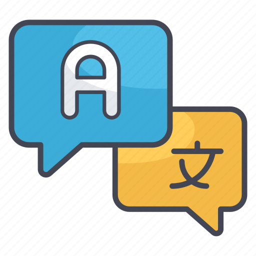 Vocabulary, translation, learn, chat, service icon - Download on Iconfinder
