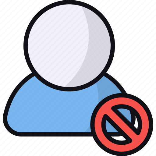 Block, remove friend, delete, ui, social media, user interface icon - Download on Iconfinder