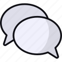 chat, speech bubble, conversation, communication, dialogue, talking, text bubble
