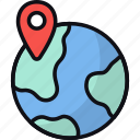 gps, earth, map, location, address, world, position