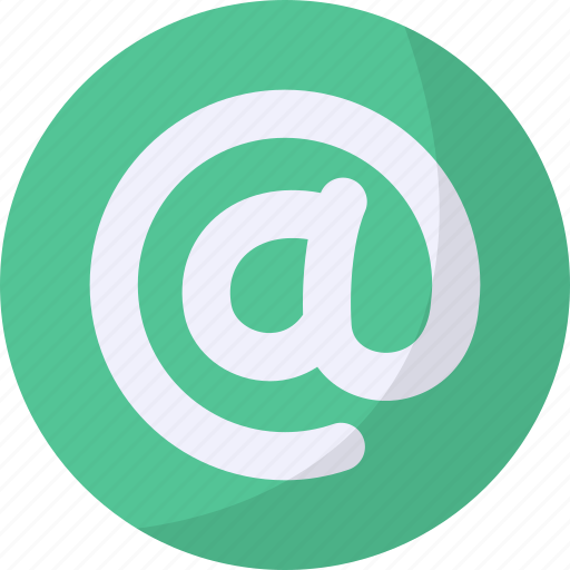 E-mail, communication, arroba, social media, network, contact, at sign icon - Download on Iconfinder