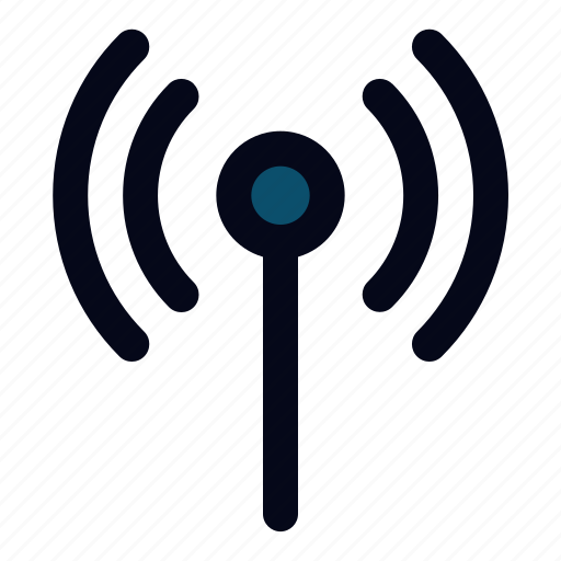 Broadcast, signal, tower, radio, frequency, antennas, coverage icon - Download on Iconfinder