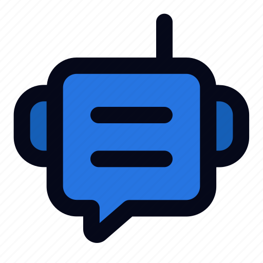 Chatbot, dialog, system, assistant, virtual, chat, future icon - Download on Iconfinder