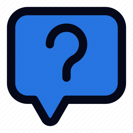 Query, question, answer, chat, communication, message, info icon - Download on Iconfinder