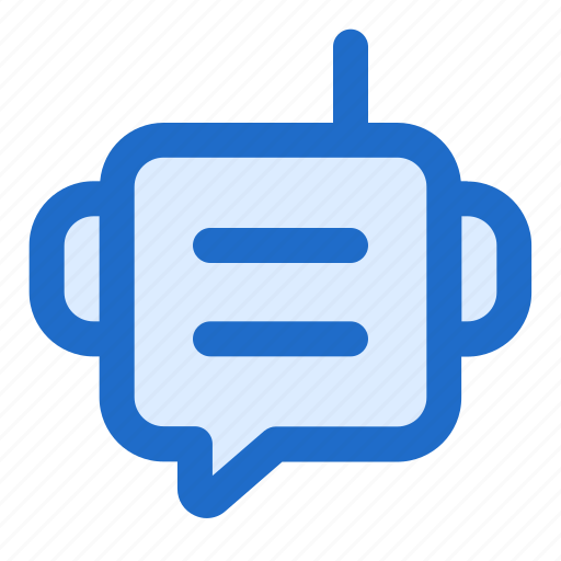 Chatbot, dialog, system, assistant, virtual, chat, future icon - Download on Iconfinder