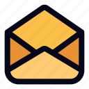 letter, open, email, envelope, message, communications, mail