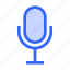 microphone, communication, audio, mic, voice 