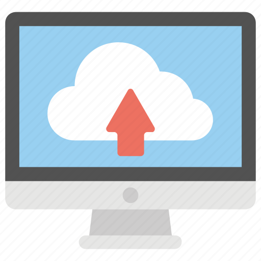 Cloud uploading, data transferring, website launch, website programming, website upload icon - Download on Iconfinder