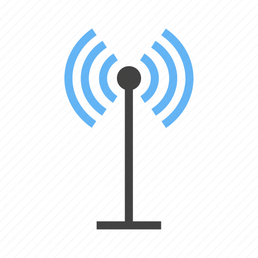 Antenna, communication, radio, satellite, signals, tower, waves icon - Download on Iconfinder