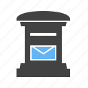 communication, letter, letter box, mail, post, post box, postman
