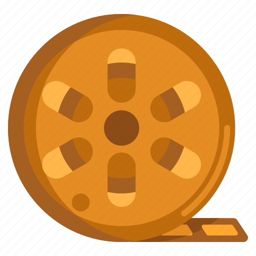 Film, film reel, movie film, reel icon - Download on Iconfinder