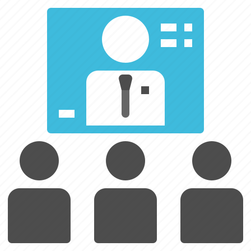 Business, communication, conference, live, video icon - Download on Iconfinder