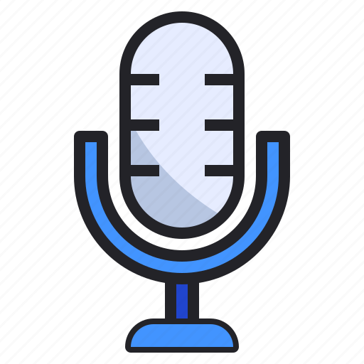 Audio, communication, mic, microphone, record, sound, voice icon - Download on Iconfinder
