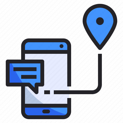 Direction, info, location, map, navigation, pin, smartphone icon - Download on Iconfinder