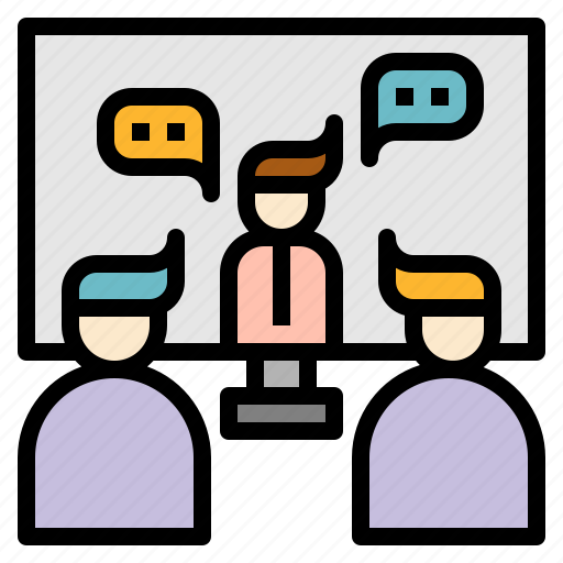 Business, communication, conference, meeting, videocall icon - Download on Iconfinder