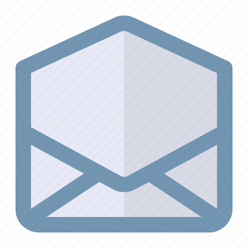 Communication, contact, empty, mail, message, open icon - Download on Iconfinder