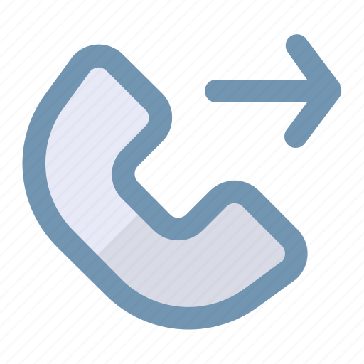 Call, communication, contact, outgoing icon - Download on Iconfinder