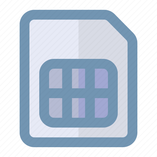 Card, communication, internet, sim, telephone icon - Download on Iconfinder