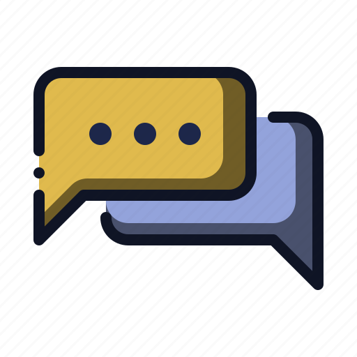Talk, bubble, conversation, chat, communication icon - Download on Iconfinder