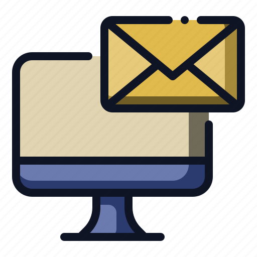 Email, mail, desktop, communication, message icon - Download on Iconfinder