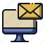 email, mail, desktop, communication, message 
