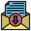 communication, inbox, email, mail, message, letter, envelope 