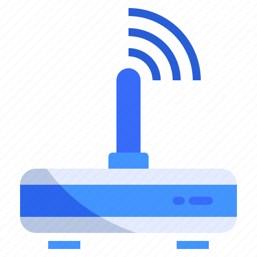 Communication, device, internet, modem, router, signal, wifi icon - Download on Iconfinder