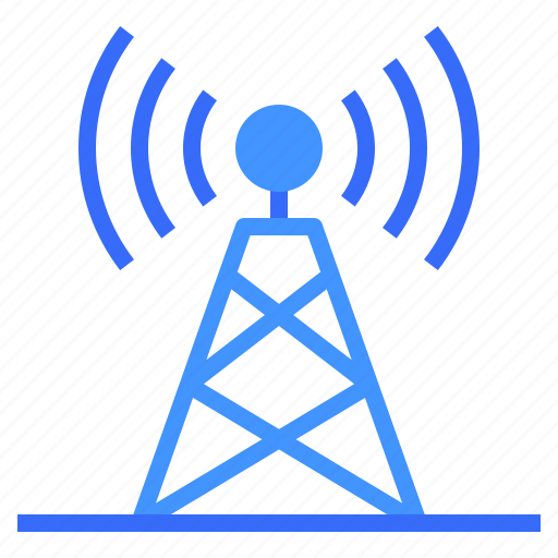Broadcast, communication, connection, radio, signal, station, tower icon - Download on Iconfinder